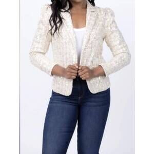 NEW LOVE TOKEN jensen blazer in champagne